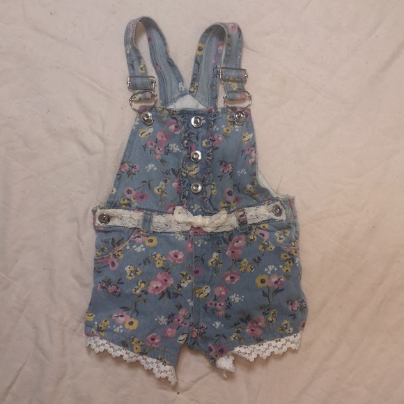 24Mo Spring Overalls Girls - Picture 4 of 14